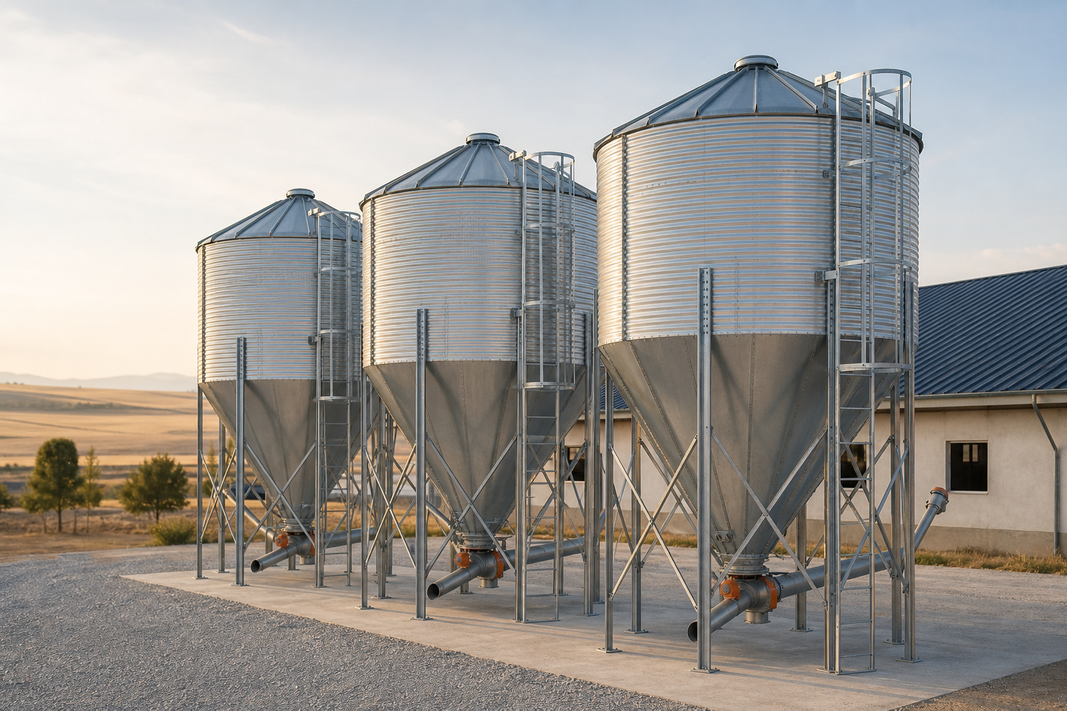 Konik Tabanlı Silo